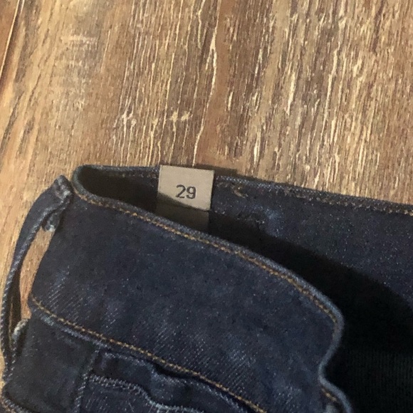 Citizens of Humanity Fleetwood Petite High Rise Flare Jeans Women's 29 Dark Wash - Picture 4 of 8